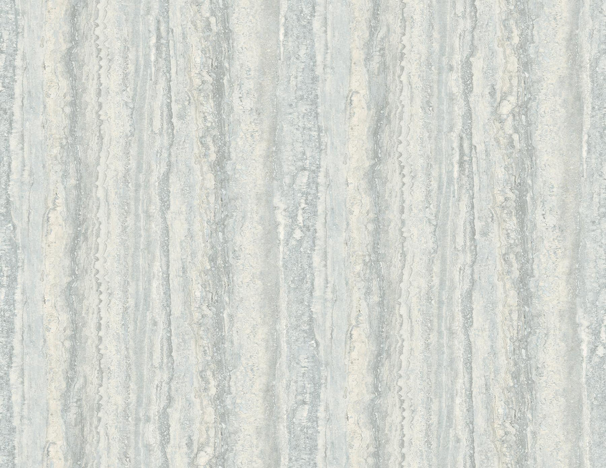 A-Street Prints Hilton Aqua Marbled Paper Wallpaper