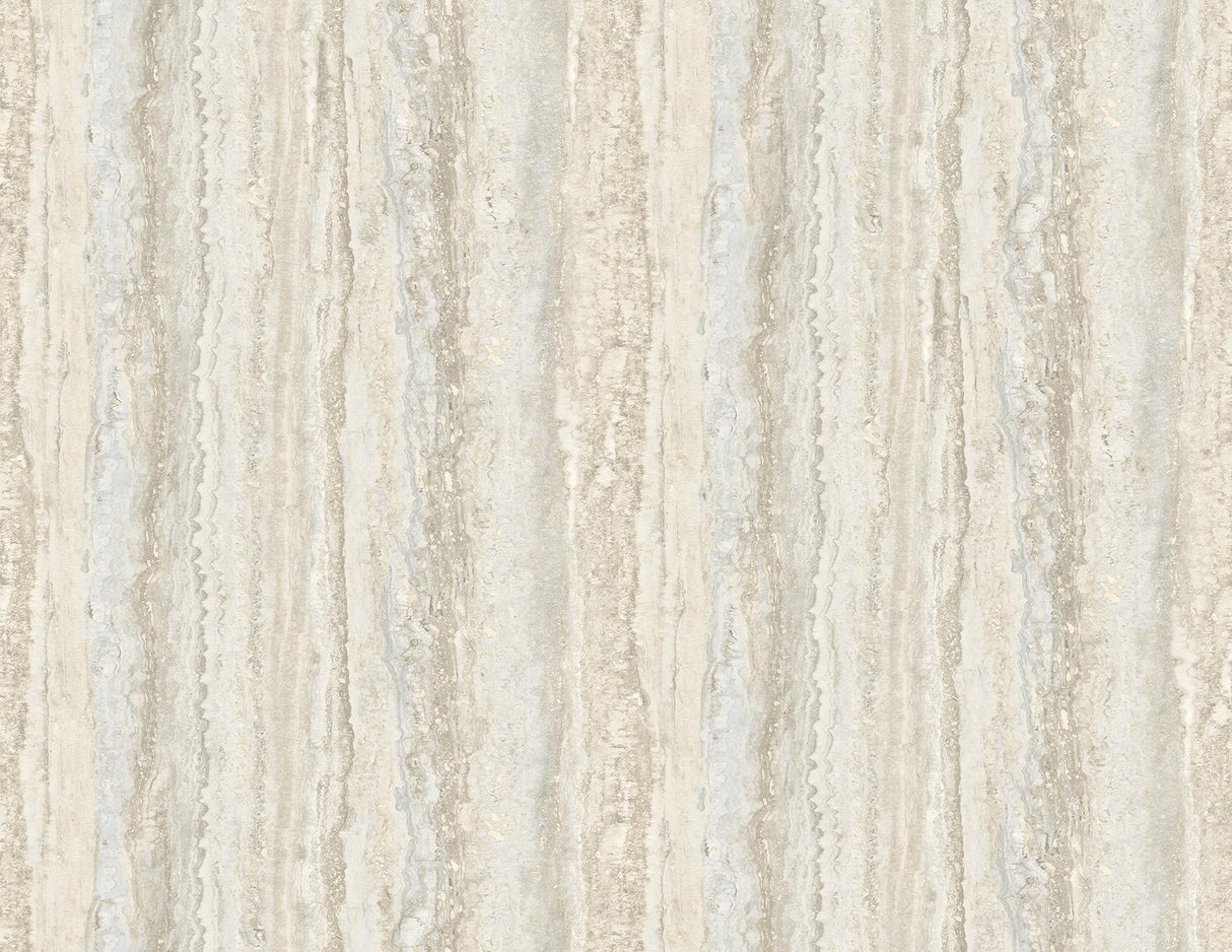 A-Street Prints Hilton Marbled Paper Taupe Wallpaper