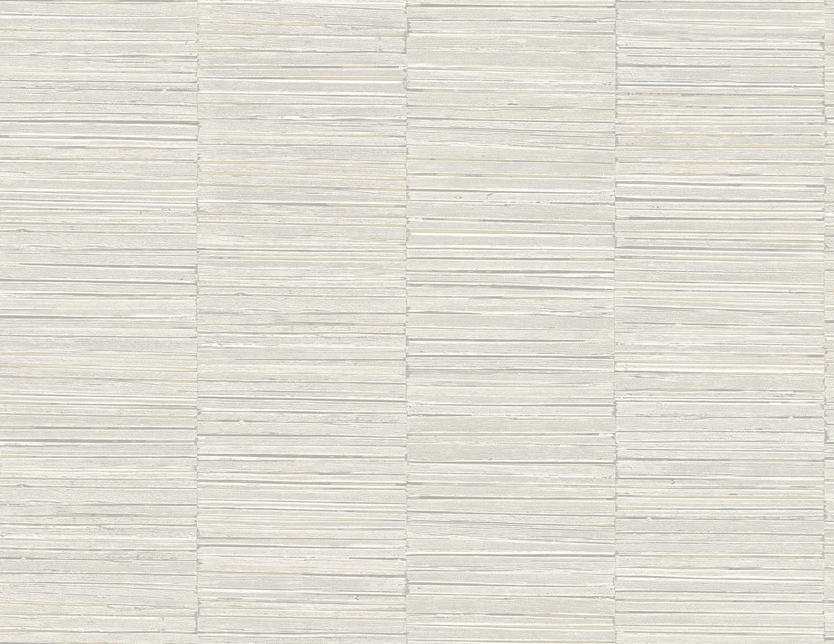 A-Street Prints Jenga Striped Column Light Grey Wallpaper