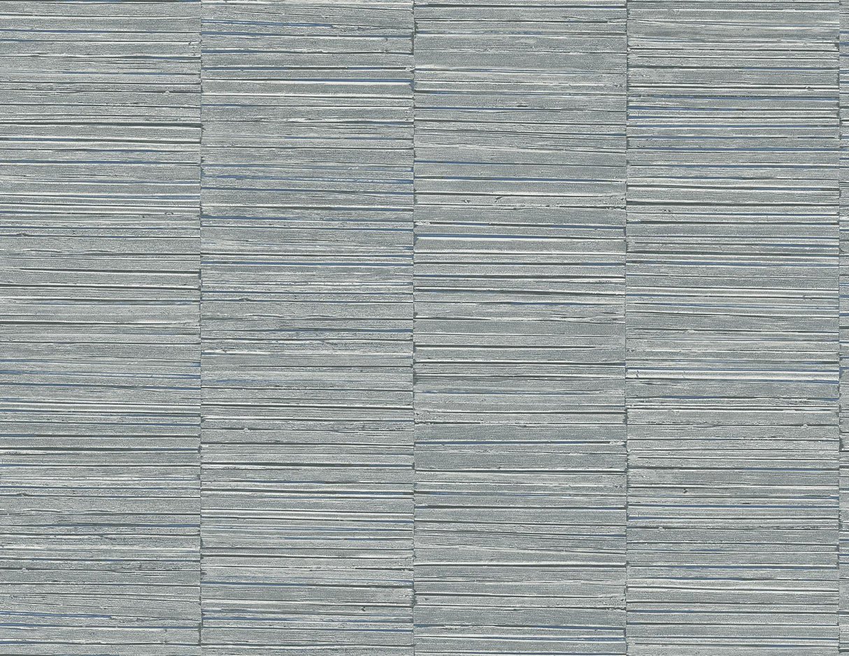 A-Street Prints Jenga Striped Column Stone Wallpaper