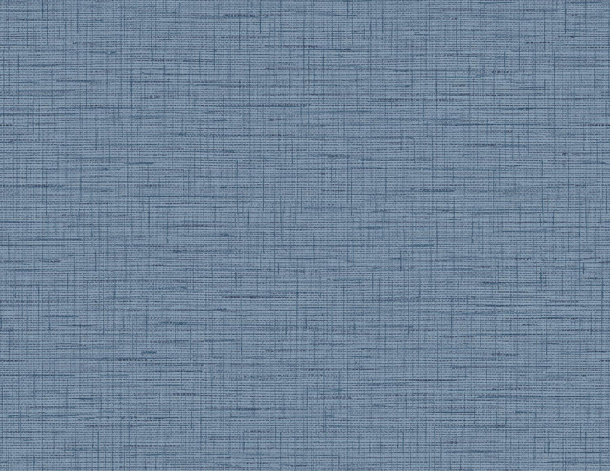 A-Street Prints Salamander Blue Woven Wallpaper