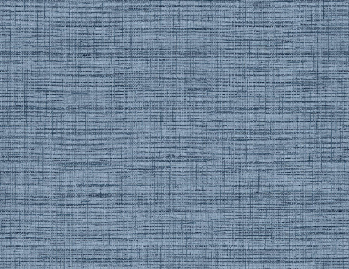 A-Street Prints Salamander Woven Blue Wallpaper