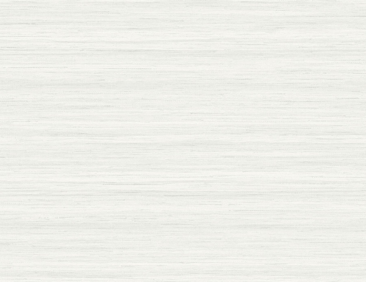 A-Street Prints Shantung White Silk Wallpaper
