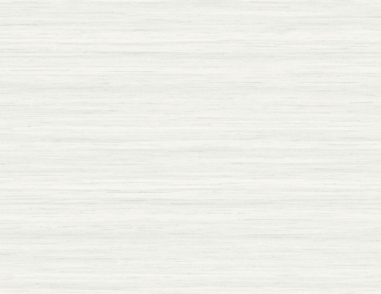 A-Street Prints Shantung Silk White Wallpaper