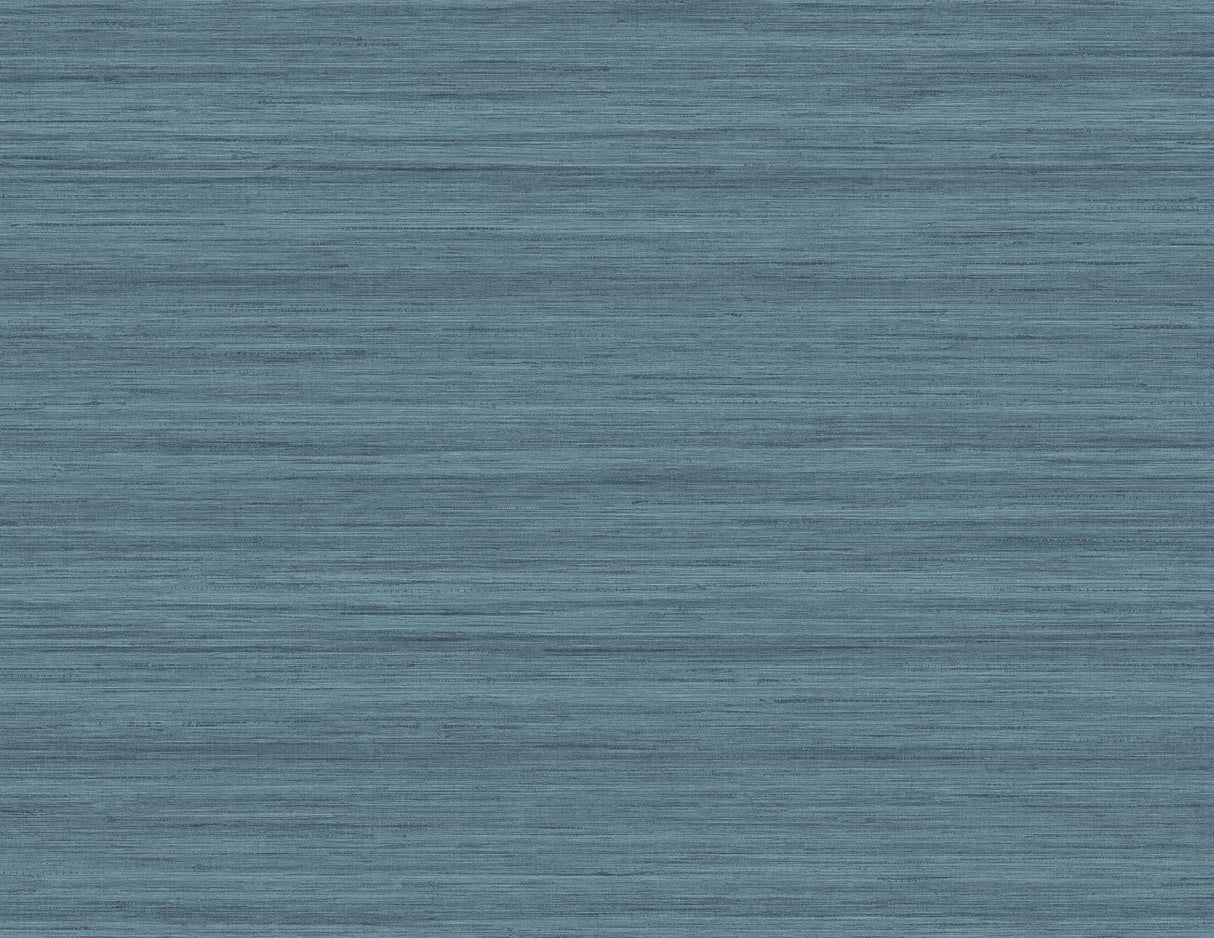 A-Street Prints Shantung Silk Blue Wallpaper