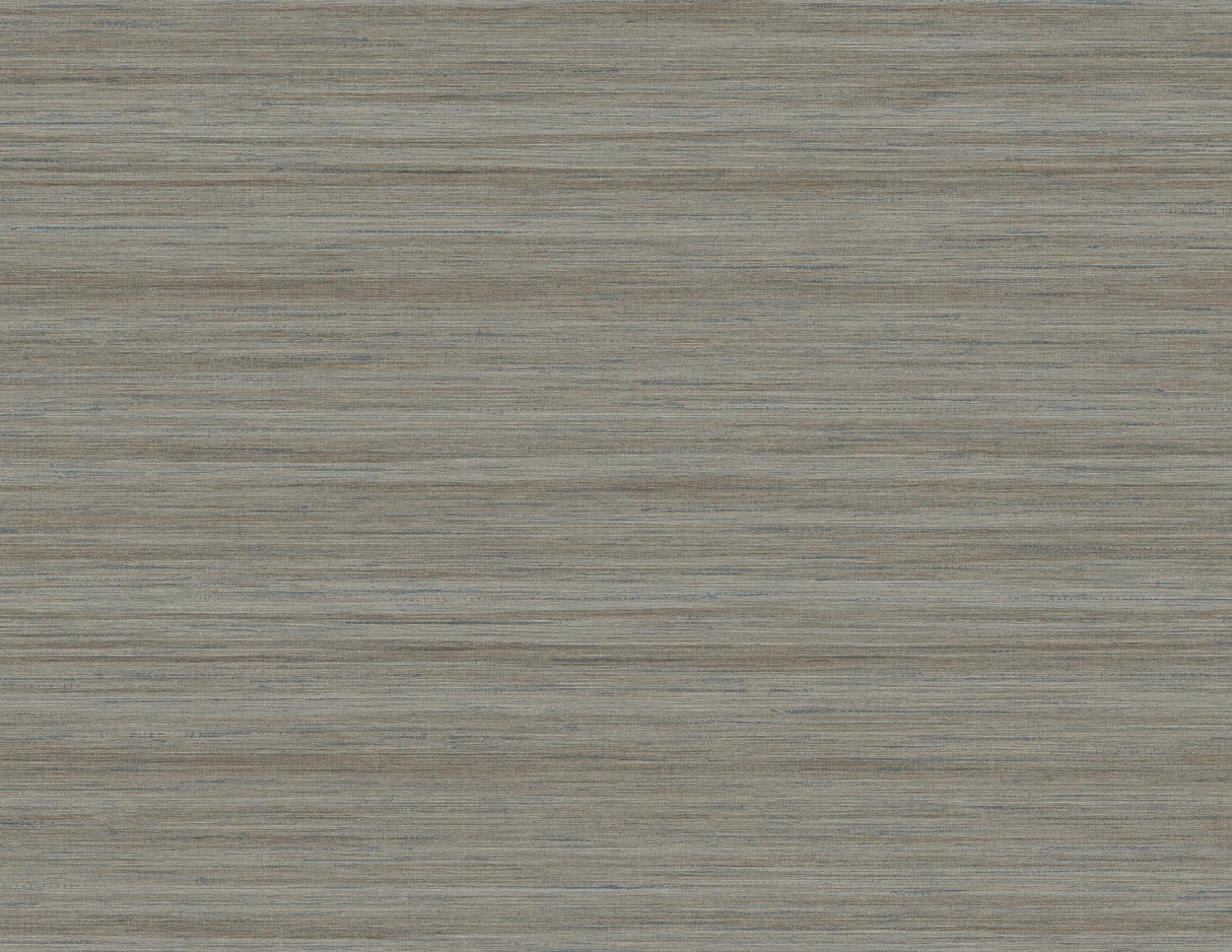 A-Street Prints Shantung Brown Silk Wallpaper