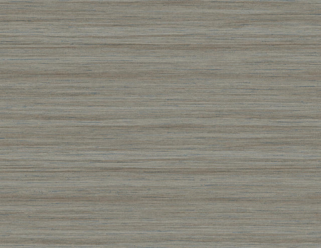 A-Street Prints Shantung Brown Silk Wallpaper