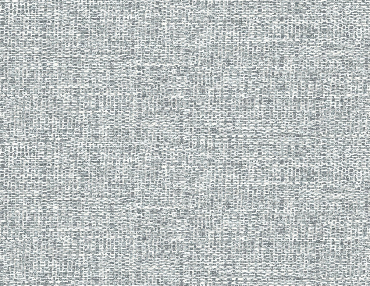 A-Street Prints Snuggle Grey Woven Texture Wallpaper