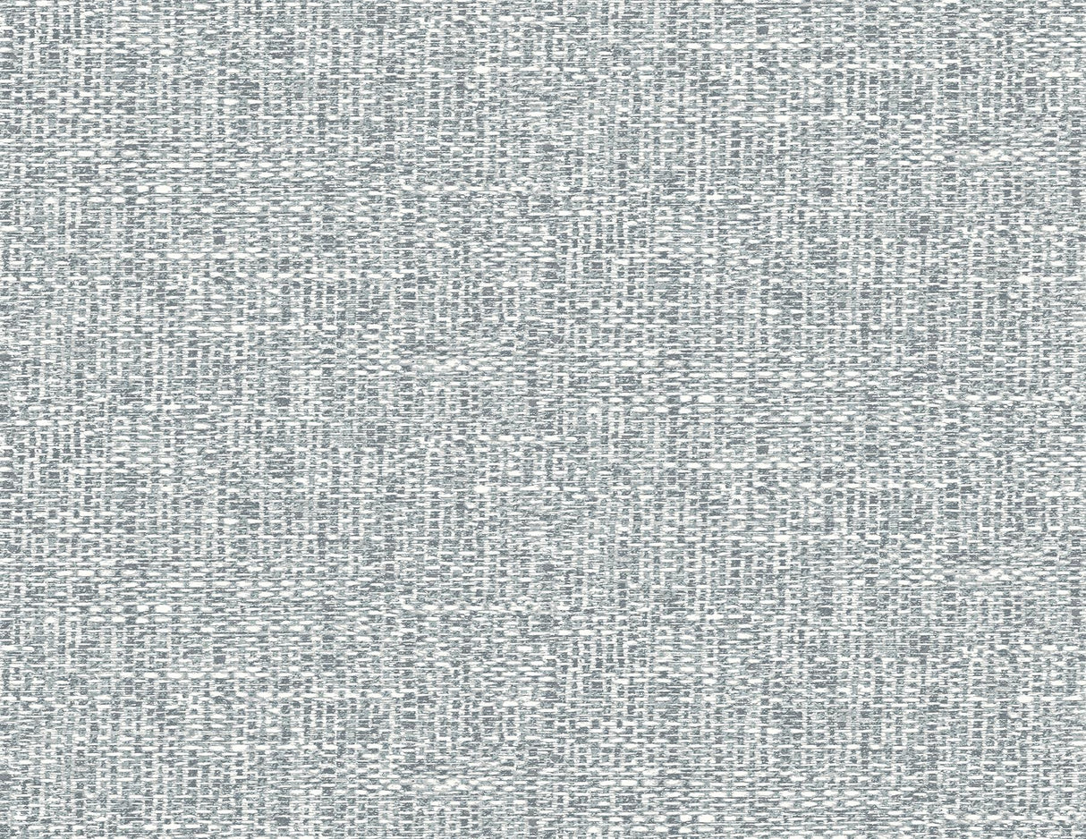 A-Street Prints Snuggle Woven Texture Grey Wallpaper