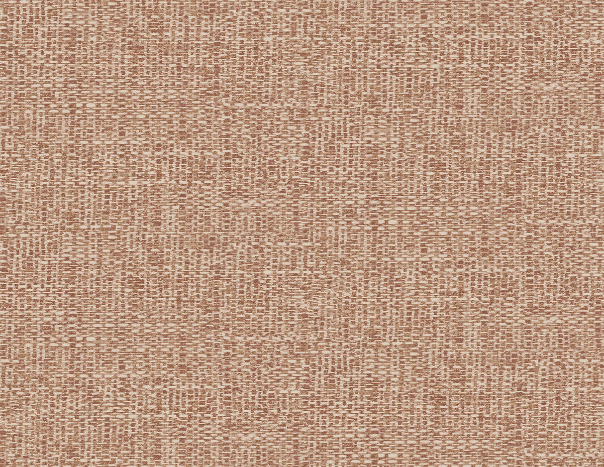 A-Street Prints Snuggle Coral Woven Texture Wallpaper
