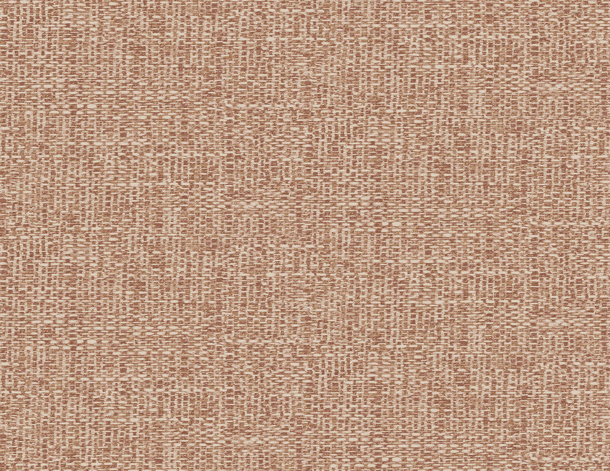 A-Street Prints Snuggle Woven Texture Coral Wallpaper