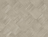 A-Street Prints Thriller Grey Wood Tile Wallpaper