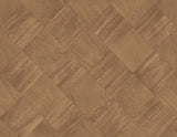 A-Street Prints Thriller Chestnut Wood Tile Wallpaper