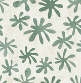 Brewster Home Fashions Field of Flowers Peel & Stick Green Wallpaper