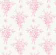 A-Street Prints Rosie Arrangements Kiss Pink Bouquet Toss Wallpaper