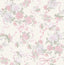 A-Street Prints Cabbage Rose Bow Pretty in Pink Ribbons & Roses Wallpaper