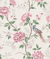 Brewster Home Fashions Akina Floral Cream Wallpaper