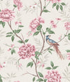 Brewster Home Fashions Akina Cream Floral Wallpaper