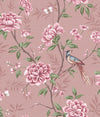 Brewster Home Fashions Akina Blush Floral Wallpaper