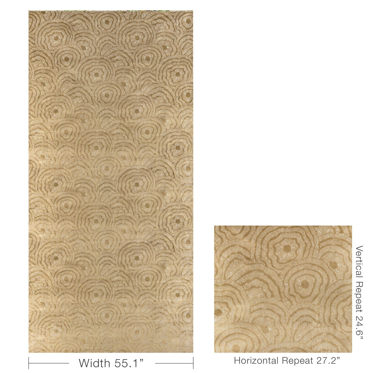 Kravet PANACHE VELVET GOLD Upholstery Fabric