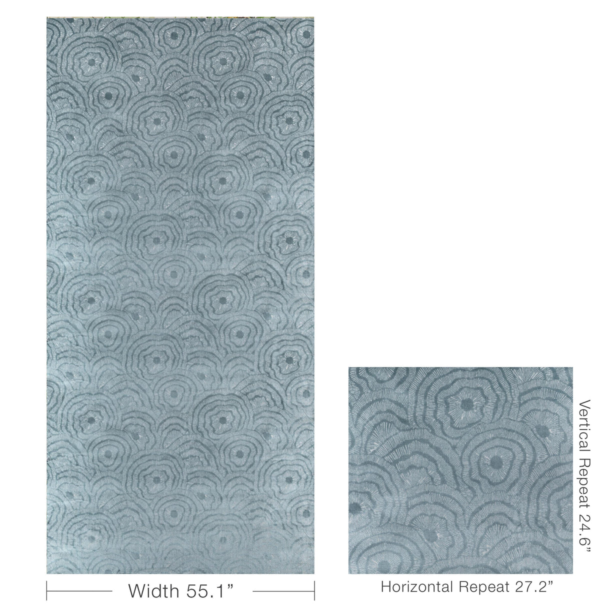 Kravet PANACHE VELVET CHAMBRAY Upholstery Fabric