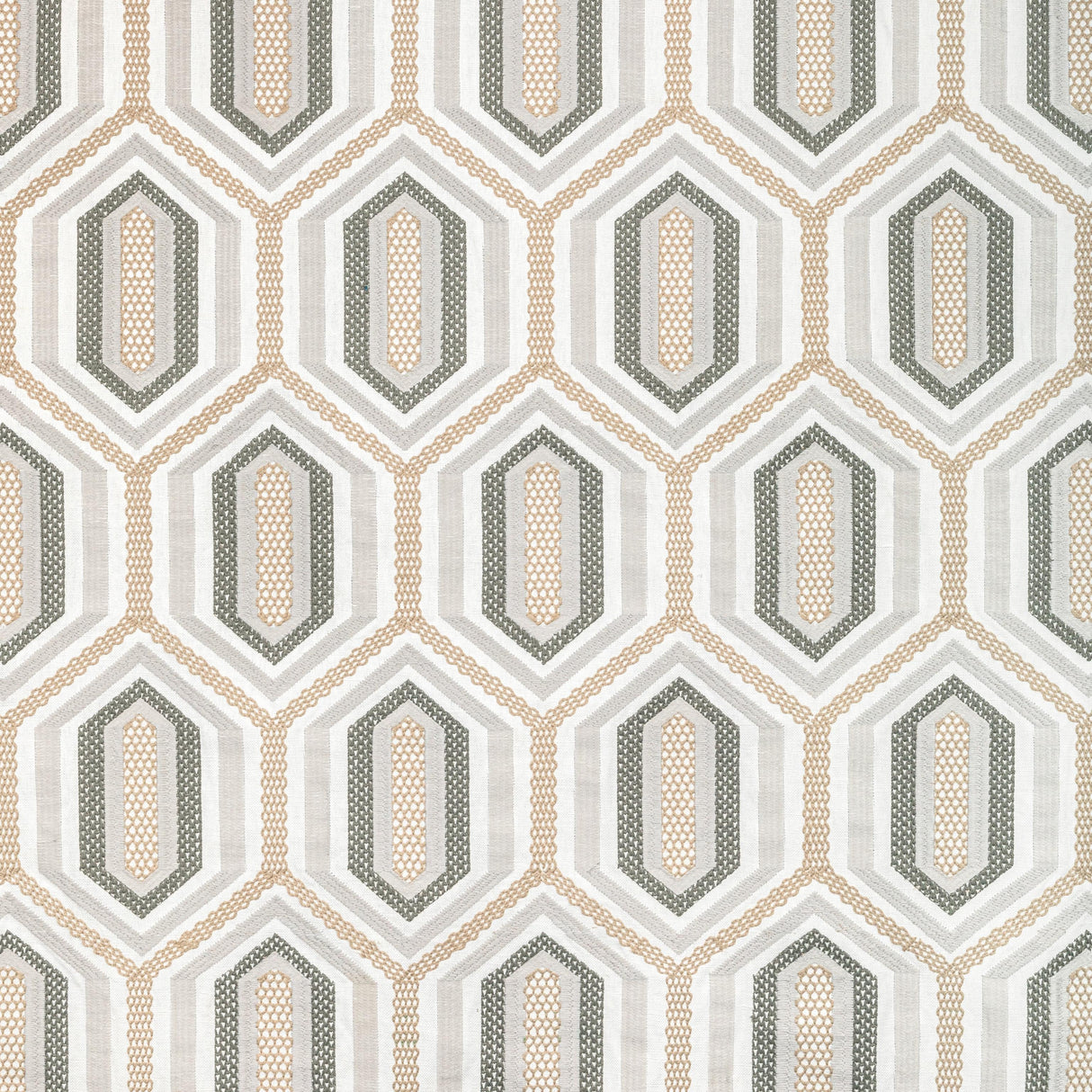 Kravet KALEIDOSCOPE EMB NATURAL Fabric