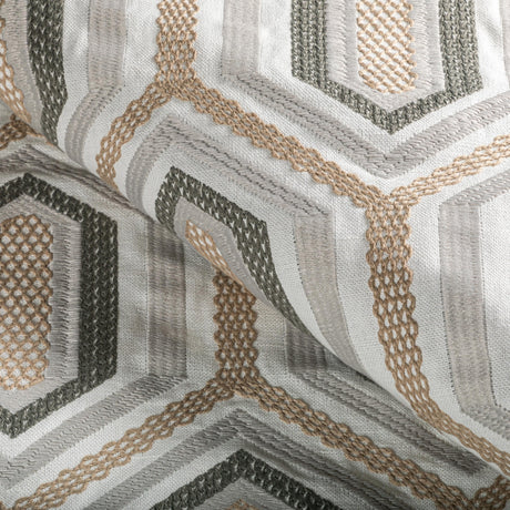 Kravet KALEIDOSCOPE EMB NATURAL Fabric