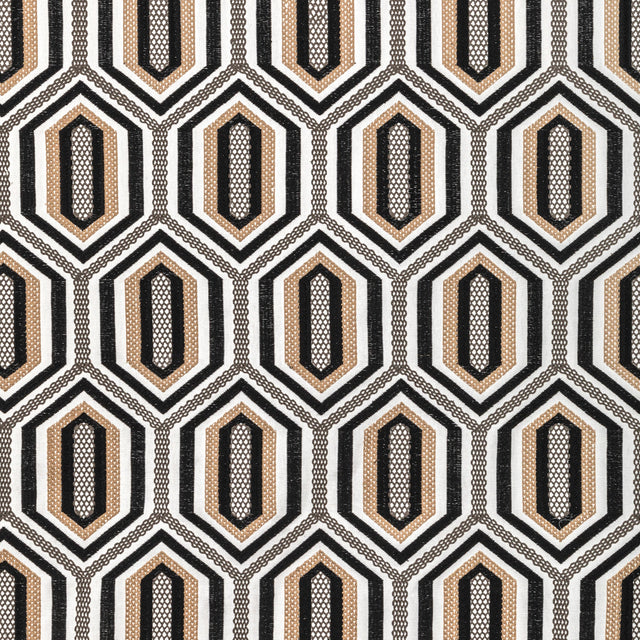 Kravet KALEIDOSCOPE EMB ONYX Fabric