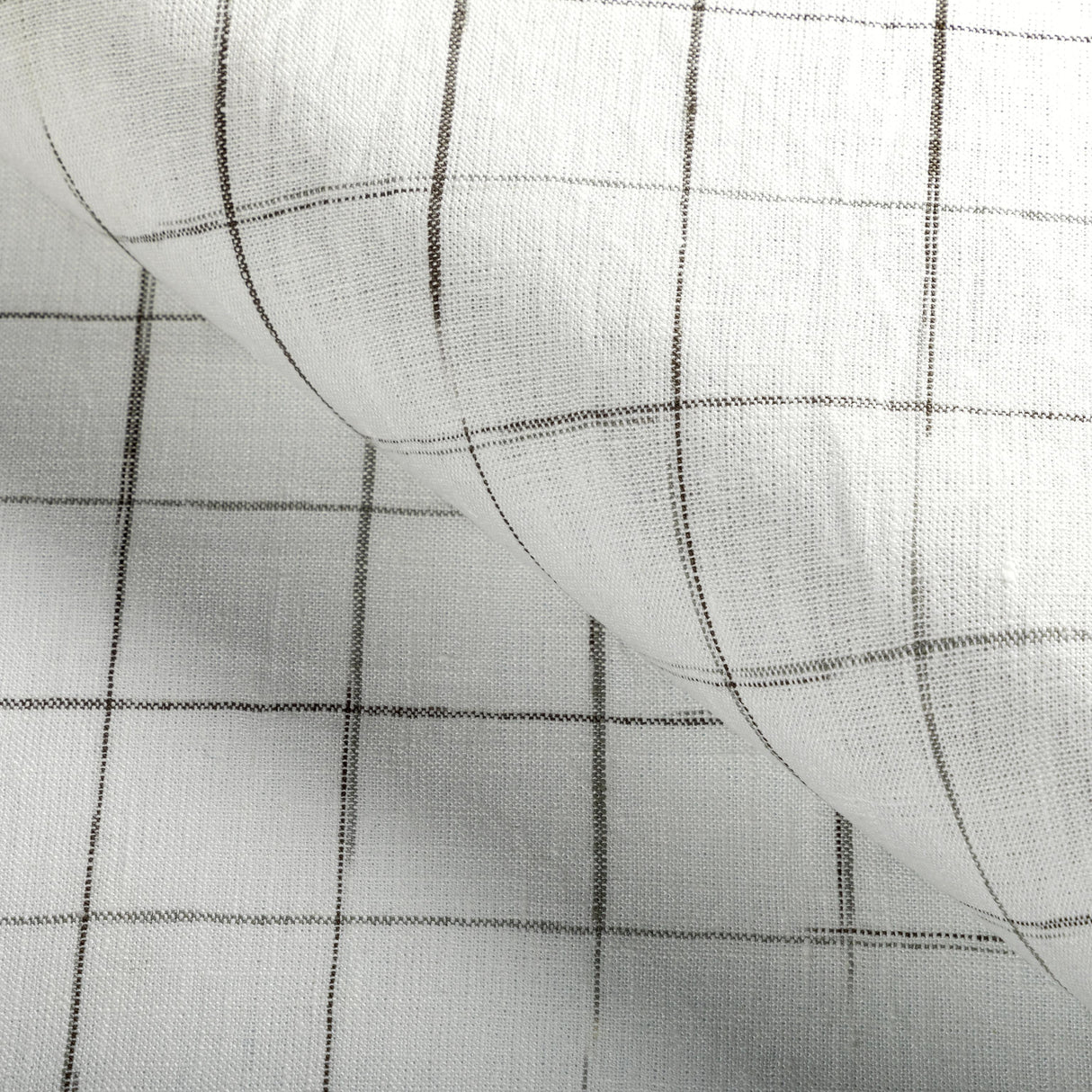 Kravet ENNIS CHECK CHARCOAL Fabric