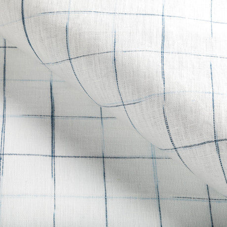 Kravet ENNIS CHECK INDIGO Fabric