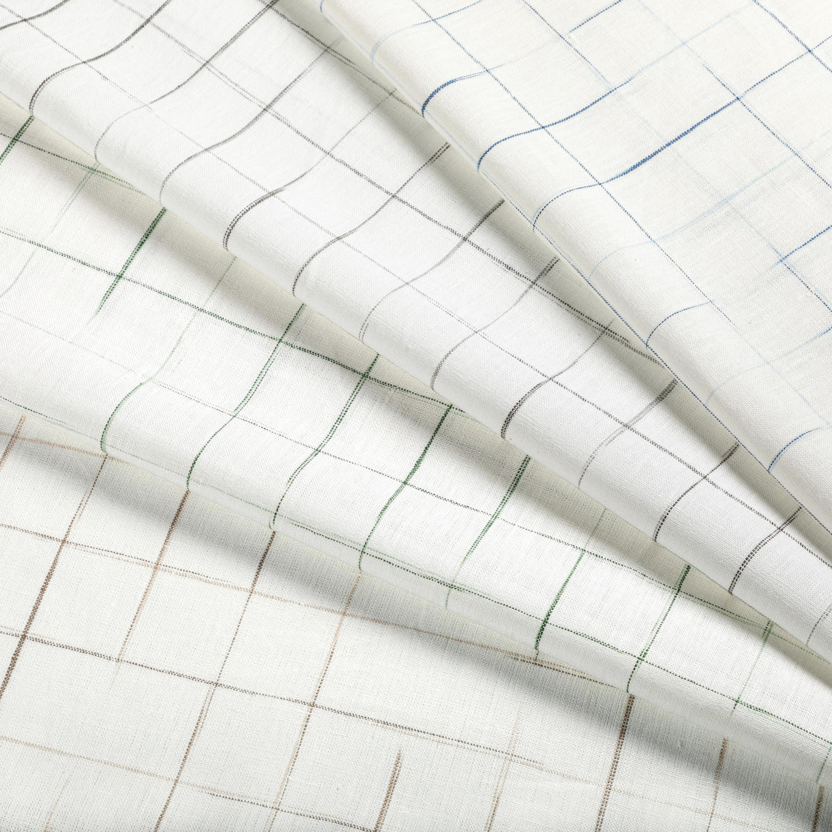 Kravet ENNIS CHECK INDIGO Fabric