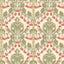 G P & J Baker BIRDS & CHERRIES RED/GREEN Wallpaper