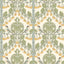G P & J Baker BIRDS & CHERRIES AQUA Wallpaper