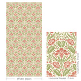 G P & J Baker IRIS MEADOW PINK/GREEN Wallpaper