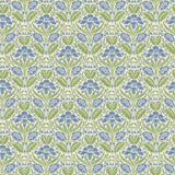 G P & J Baker IRIS MEADOW BLUE/GREEN Wallpaper