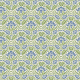 G P & J Baker IRIS MEADOW BLUE/GREEN Wallpaper