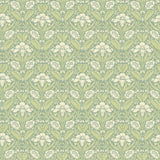 G P & J Baker IRIS MEADOW AQUA/GREEN Wallpaper