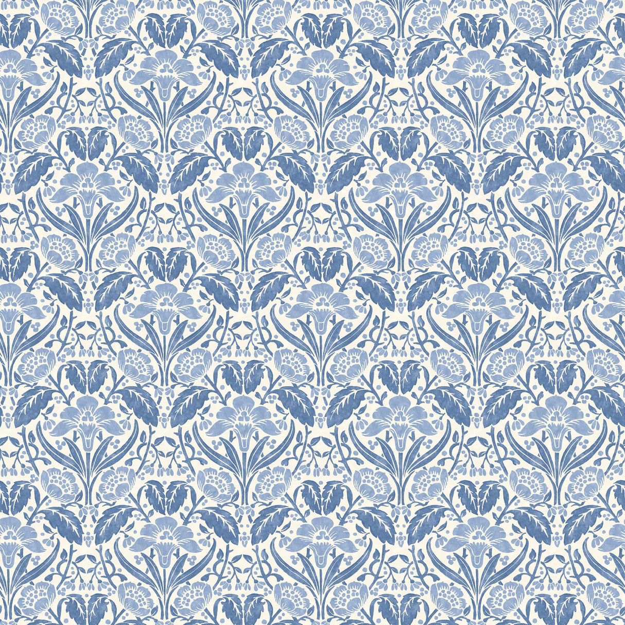 G P & J Baker IRIS MEADOW BLUE Wallpaper