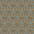 G P & J Baker IRIS MEADOW AQUA/OCHRE Wallpaper