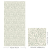 G P & J Baker FRITILLERIE AQUA Wallpaper