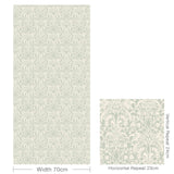 G P & J Baker FRITILLERIE AQUA Wallpaper