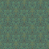 G P & J Baker FRITILLERIE INDIGO/TEAL Wallpaper