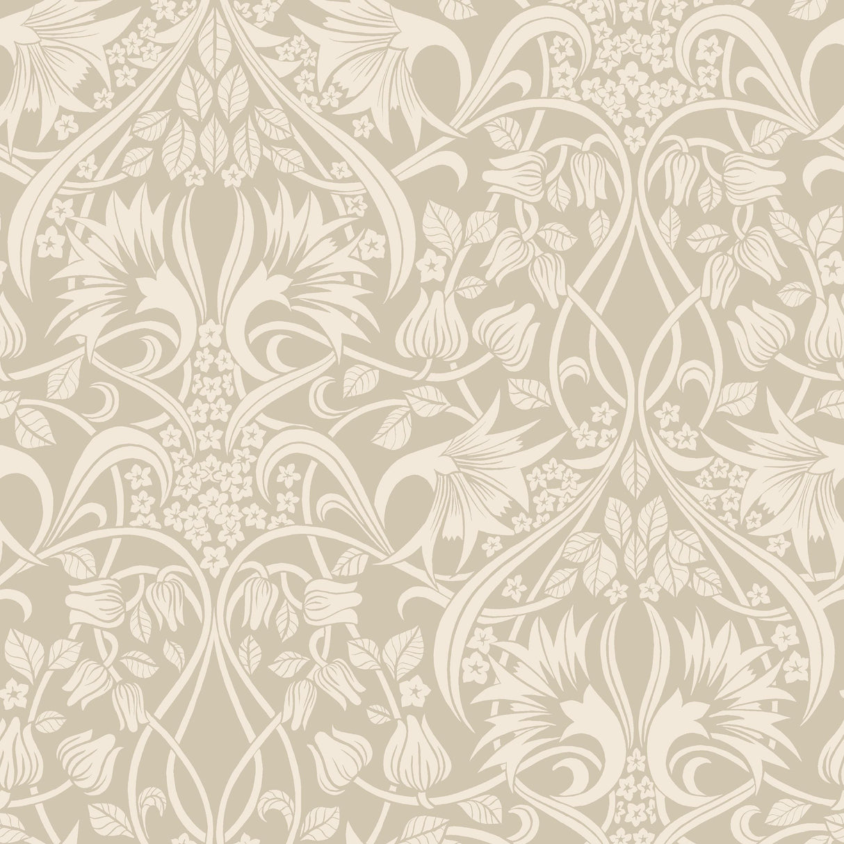 G P & J Baker FRITILLERIE LINEN Wallpaper