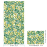 G P & J Baker TRUMPET FLOWERS EMERALD Wallpaper