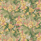 G P & J Baker TRUMPET FLOWERS BLUSH Wallpaper