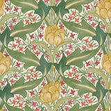 G P & J Baker TULIP & JASMINE RED/GREEN Wallpaper
