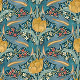 G P & J Baker TULIP & JASMINE TEAL Wallpaper