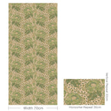 G P & J Baker BRANTWOOD GREEN Wallpaper