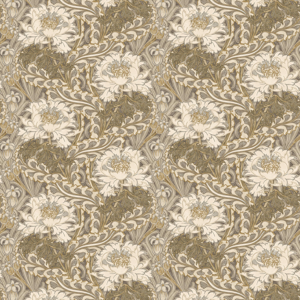 G P & J Baker BRANTWOOD WOODSMOKE Wallpaper