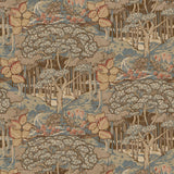 G P & J Baker RUSKIN TEAL Wallpaper